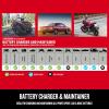 imageCRAFTSMAN 3in1 Fully Automatic Automotive Battery Charger Maintainer and Desulfator CMXCESM260 3 Amps 12 Volt for Motorcycles Cars SUVs Trucks and Boats
