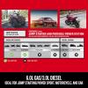 imageCRAFTSMAN 3in1 Lithium Jump Starter and Portable Power Pack CMXCESM263 1000 Peak Amps 12 Volts 60L Gas 30L Diesel Engines for Motorcycles ATVs Carsand Boat Batteries