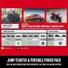 imageCRAFTSMAN 5in1 Jump Starter and Portable Power Station CMXCESM256 1200 Amps 12 Volts 100 PSI Air Compressor for Car SUV Truck and Boat Batteries