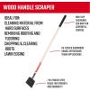imageCRAFTSMAN CMXMKIT0080 3Piece Heavy Duty Cleaning Tool Set with 10 inAllSurface Wash12 in Scrubbing Deck Brush ampamp 18 in Push Broom Brown3Piece Winter CleanUp Pack