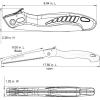 imageCRAFTSMAN Folding Hand Saw 8 in Blade Compact Design for Camping Pruning Cutting Wood Branches or BrushTree  Shrub Pruning Set