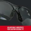 imageCraftsman 200 Safety Glass Comfort Fit  Smoke Red FrameSmoke