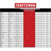 imageCraftsman CMXGZBF450568 Rider Tool Rack Red