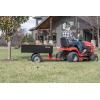 imageCraftsman CMXGZBF7124355 750Pound 12cu ft Steel Tow Dump Cart Black