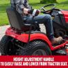 imageCraftsman CMXGZBF7124586 Garden Tractor Sleeve Hitch Black