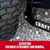imageCraftsman CMXGZBF7124586 Garden Tractor Sleeve Hitch Black