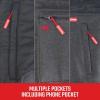 imageCraftsman Mens Hybrid Heated Jacket Kitwith Battery ChargerAnd Adapter