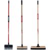 imageCRAFTSMAN CMXMKIT0080 3Piece Heavy Duty Cleaning Tool Set with 10 inAllSurface Wash12 in Scrubbing Deck Brush ampamp 18 in Push Broom Brown3Piece Seasonal CleanUp Pack