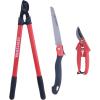 imageCRAFTSMAN Folding Hand Saw 8 in Blade Compact Design for Camping Pruning Cutting Wood Branches or BrushTree  Shrub Pruning Set