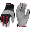 imageRadians Craftsman Performance Hybrid Leather Work Glove L Red CMXPGRA216LLarge Pack of 1