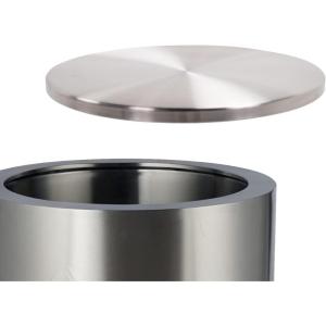 imageCRAFTSMAN 195quot Bonfire Lid for Smokeless Fire Pit Stainless Steel Lid Outdoor firebowls BBQ ampamp Camping Accessory