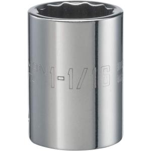 imageCRAFTSMAN Shallow Socket SAE 34Inch Drive 11316Inch 12Point CMMT196451116