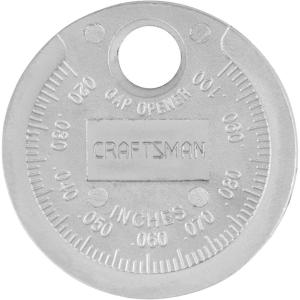 imageCRAFTSMAN Spark Plug Gauge for Automotive Gaps 020 100 CMMT14102