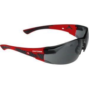 imageCraftsman 200 Safety Glass Comfort Fit  Smoke Red FrameSmoke