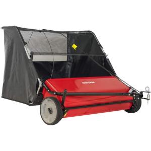 imageCraftsman CMXGZBF7124266 42Inch HiSpeed Tow Lawn Sweeper Width Red