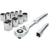 imageCRAFTSMAN Socket Set with Ratchet SAE 38quot Drive 11Piece Set with Case CMMT12027NEW MM  11 Piece