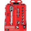 imageCRAFTSMAN Socket Set with Ratchet SAE 38quot Drive 11Piece Set with Case CMMT12027SAE 11 Piece