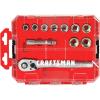 imageCRAFTSMAN Socket Set with Ratchet SAE 38quot Drive 11Piece Set with Case CMMT12027MM  11 Piece