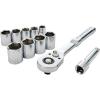 imageCRAFTSMAN Socket Set with Ratchet SAE 38quot Drive 11Piece Set with Case CMMT12027NEW SAE 11 Piece