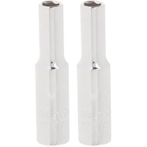 imageCRAFTSMAN Deep Socket Metric 14Inch Drive 14mm 6Point CMMT4441255 MM Pack of 2