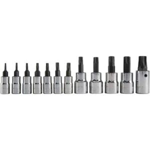 imageCRAFTSMAN Hex Bit Socket Set 38quot Drive Metric 6Piece CMMT3444812PC Tamperproof