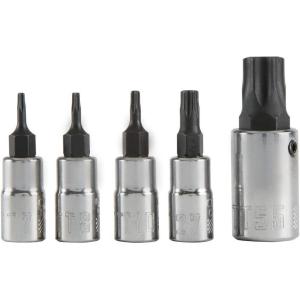 imageCRAFTSMAN Hex Bit Socket Set 38quot Drive Metric 6Piece CMMT344485PC Tamperproof