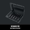 imageCRAFTSMAN Deep Impact Socket Set SAE 12Inch Drive 6Point 12 Pieces CMMT15886