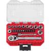imageCRAFTSMAN Mechanics Tool Set 24 Piece 14 Inch Drive SAE CMMT12109LZSAE