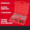imageCRAFTSMAN Mechanics Tool Set SAEMetric 14Inch Drive 83Piece CMMT1202183 PC