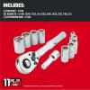 imageCRAFTSMAN Mechanics Tool Set Socket Wrench Set MM 14 Inch Drive CMMT34861NEW 11Piece Set SAE