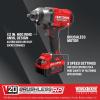 imageCRAFTSMAN V20 RP Impact Wrench Cordless Brushless High Torque 12 Inch 4Ah Battery and Charger Included CMCF940M1