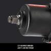 imageCRAFTSMAN in 400ftlbs Air Impact Wrench HeavyDuty AllMetal Build Variable Power Settings 5 SCFM at 90 PSI