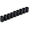 imageCRAFTSMAN Impact Socket Set Metric 38quot 9Piece CMMT15881Metric