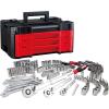imageCRAFTSMAN Mechanics Tool Set 230Piece Hand Tool and Socket Set with 3Drawer Tool Box CMMT45305New 230 Piece Set