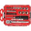 imageCRAFTSMAN Socket Set Nano Metric 38quot Drive 24Piece CMMT12011MM