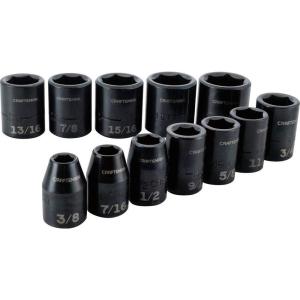 imageCRAFTSMAN Impact Socket Set SAE 12quot 12Piece CMMT15884SAE