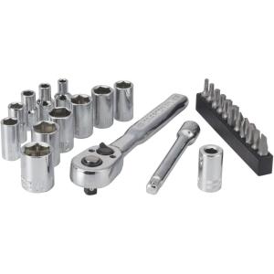 imageCRAFTSMAN Mechanics Tool Set 24 Piece 14 Inch Drive SAE CMMT12109LZMM