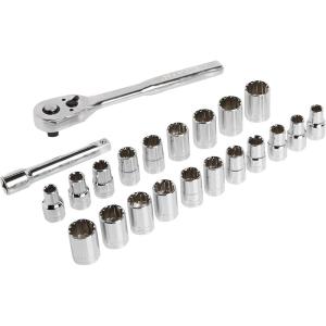 imageCRAFTSMAN Socket Set Universal 14Inch Drive 22Piece CMMT1201412 Drive