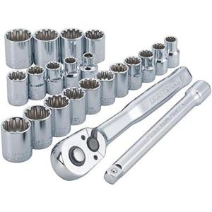 imageCRAFTSMAN Socket Set Universal 14Inch Drive 22Piece CMMT1201438 Drive