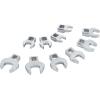 imageCRAFTSMAN Crowfoot Wrench Set Open End SAE 10 Piece CMMT12052LZMM
