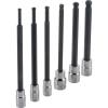 imageCRAFTSMAN Hex Bit Socket Set SAE 38quot Drive Long Ball 6Piece CMMT42606SAE