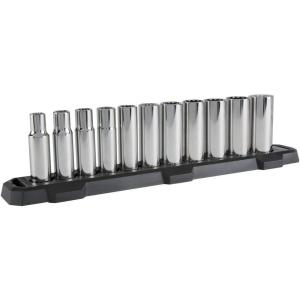 imageCRAFTSMAN Deep Socket Set 12Inch Drive Metric 11Piece CMMT12049SAE