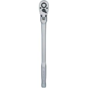 imageCRAFTSMAN Flex Head Ratchet Pear Head Long Handle SAE 72Tooth 12Inch CMMT99430