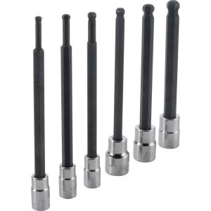 imageCRAFTSMAN Hex Bit Socket Set SAE 38quot Drive Long Ball 6Piece CMMT42606SAE