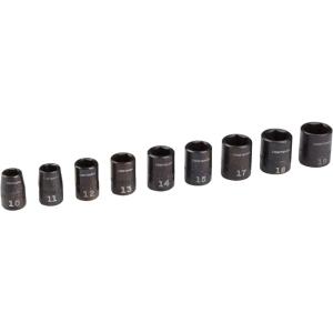 imageCRAFTSMAN Impact Socket Set MM EasytoRead 38Inch Drive 9Piece 915881