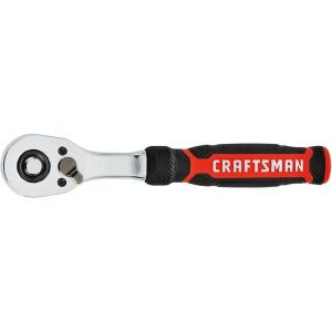 imageCRAFTSMAN Ratchet SAE 72Tooth Socket Wrench 14Inch Drive CMMT99424New Ratchet Wrench