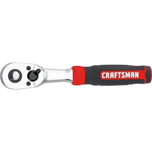 imageCRAFTSMAN Ratchet SAE 72Tooth Socket Wrench 14Inch Drive CMMT99424Ratchet Wrench