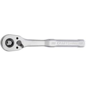 imageCRAFTSMAN Ratchet Wrench 38Inch Drive 72Tooth Pear Head CMMT81748New Ratchet Wrench