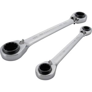 imageCRAFTSMAN Ratchet Wrench Set SAE 2Piece with Ratcheting Box End CMMT12073SAE