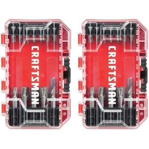 imageCRAFTSMAN Screwdriver Bit Set 24Piece CMAF12241 Count Pack of 2